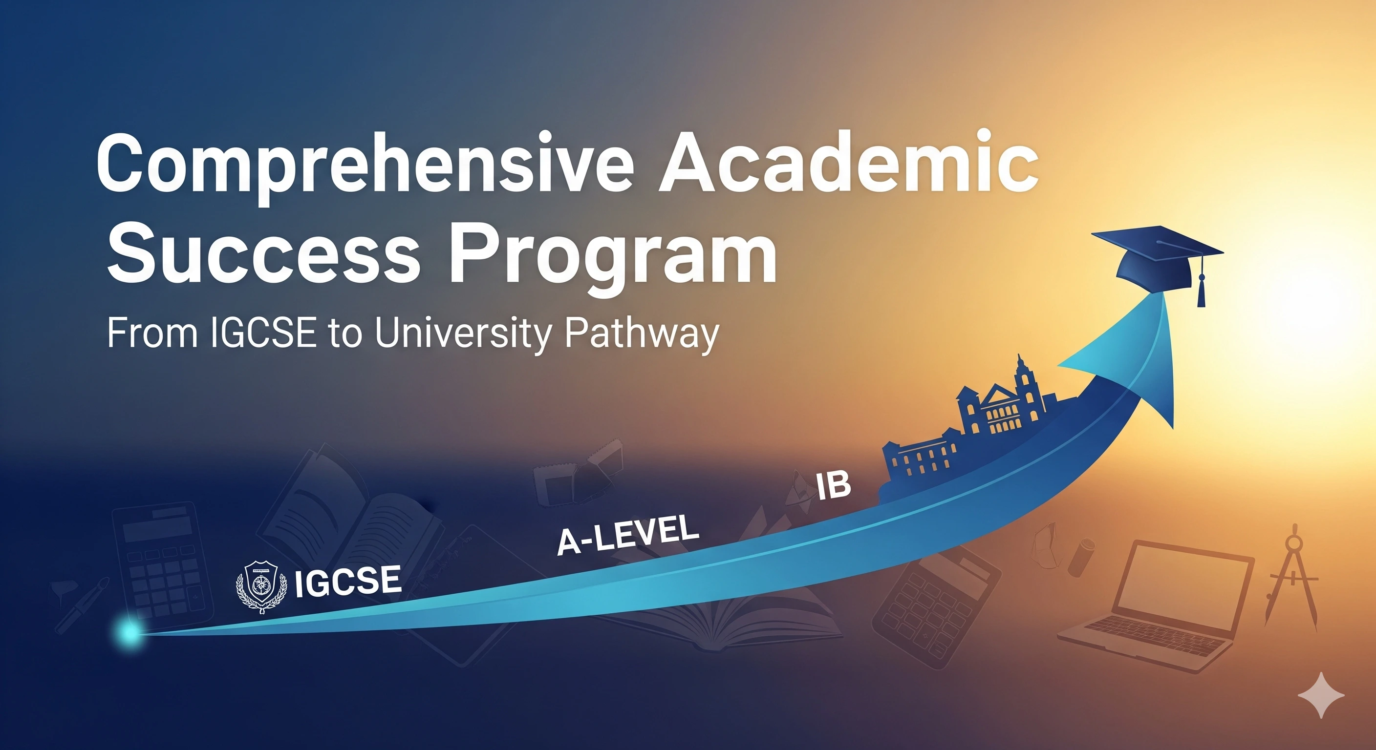 Comprehensive Academic Success Program – From IGCSE to University Pathway